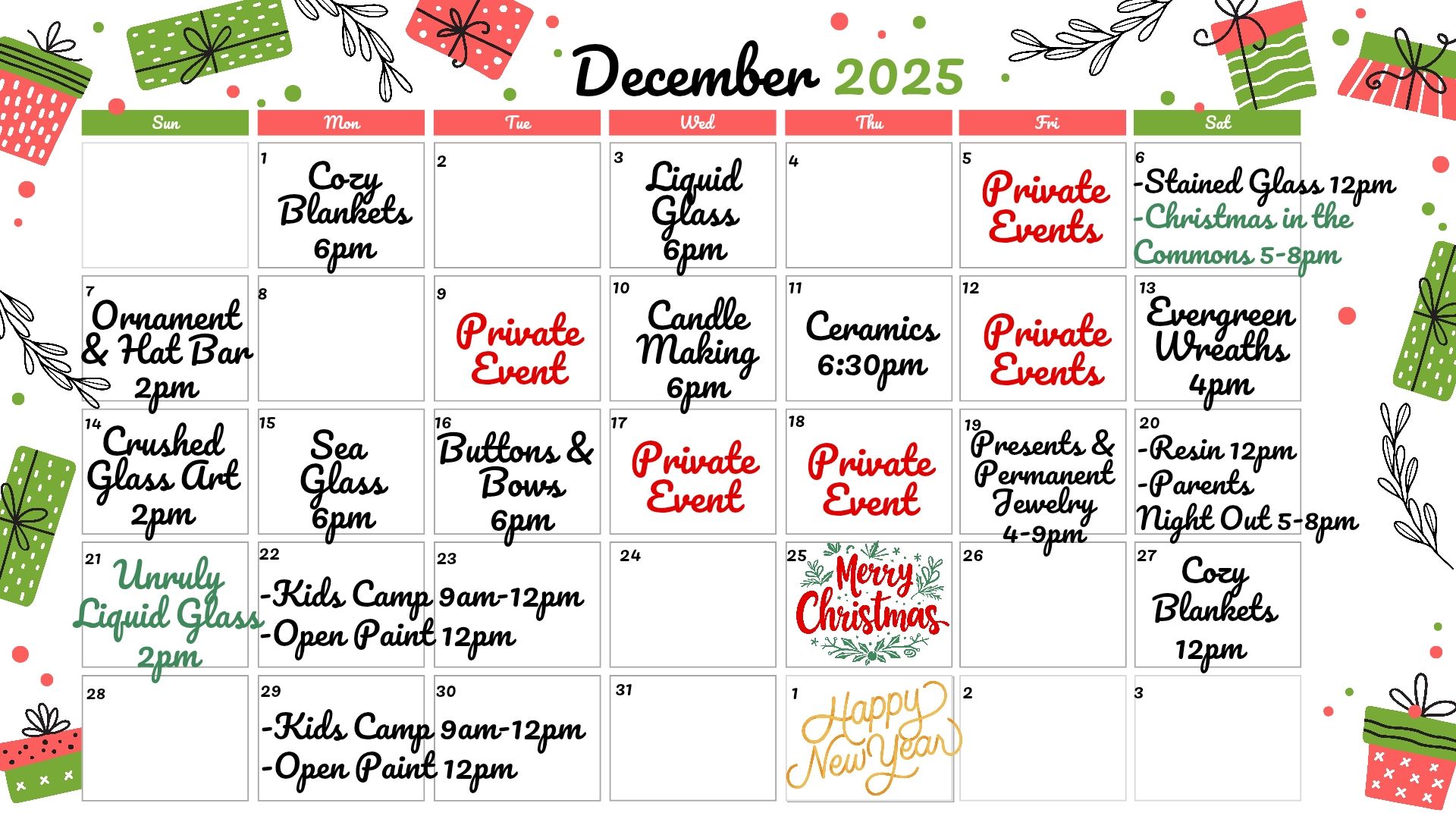 Hammer - 🎄 DECEMBER CALENDAR IS HERE! 🎄 It’s the most creative time of ...