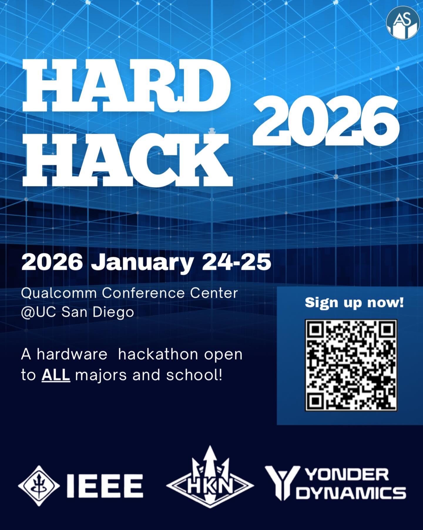 IEEE - ⚙️ HARD HACK 2026 ⚙️ 📅 January 24–25, 2026 📍 Qualcomm Conference ...