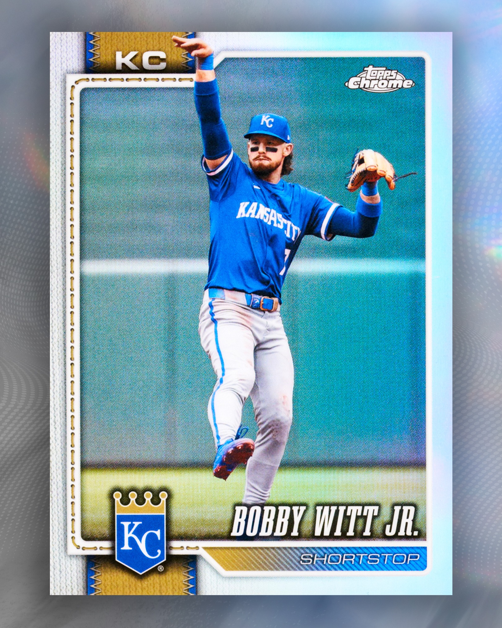 FIRST LOOK: Bobby Witt Jr. image variation SP in 2026 Topps Chrome 