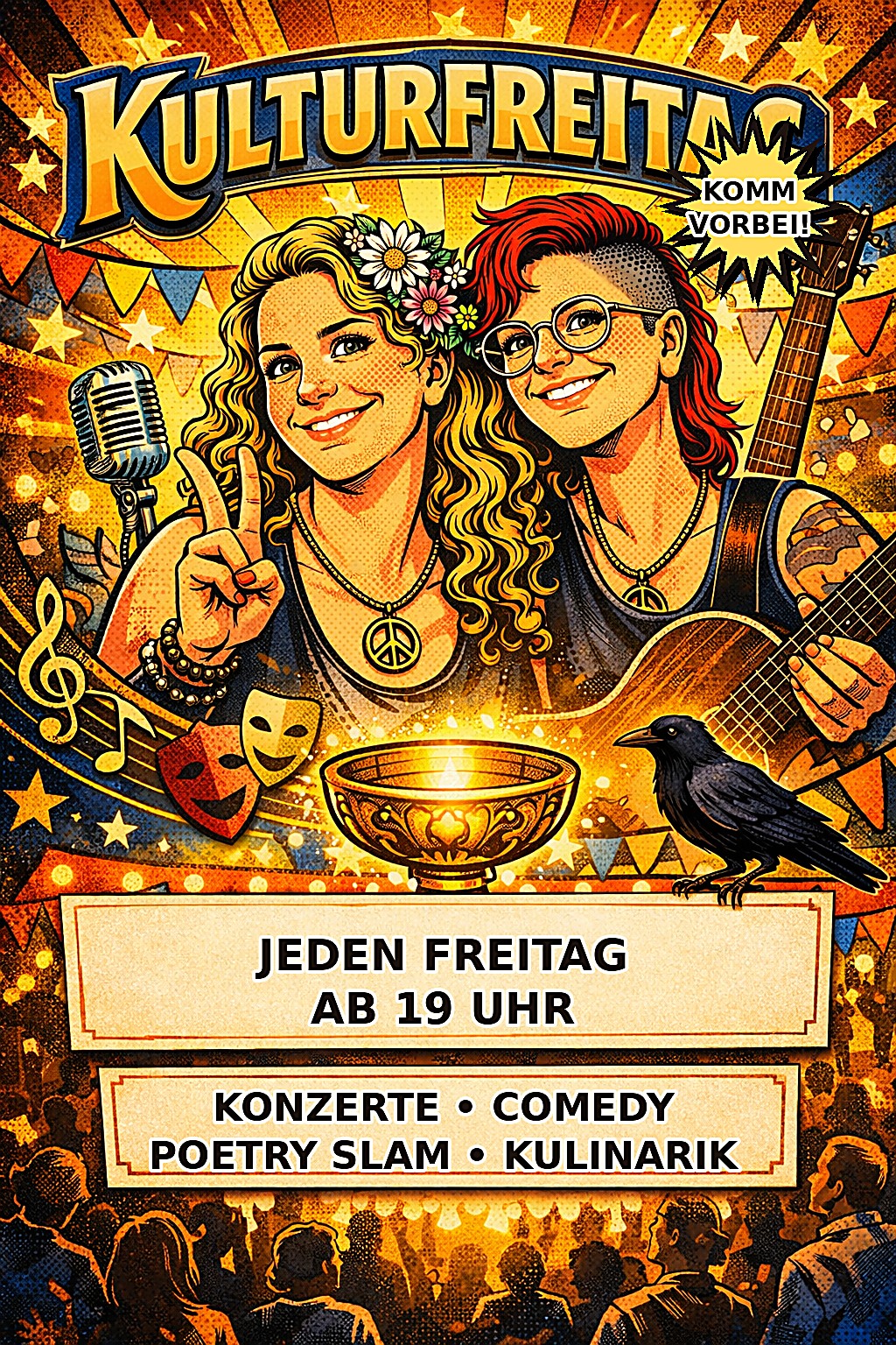 Kulturcafé - 🎭 Neu in 2026: Der Kulturfreitag – jeden Freitag ab 19 Uhr ...