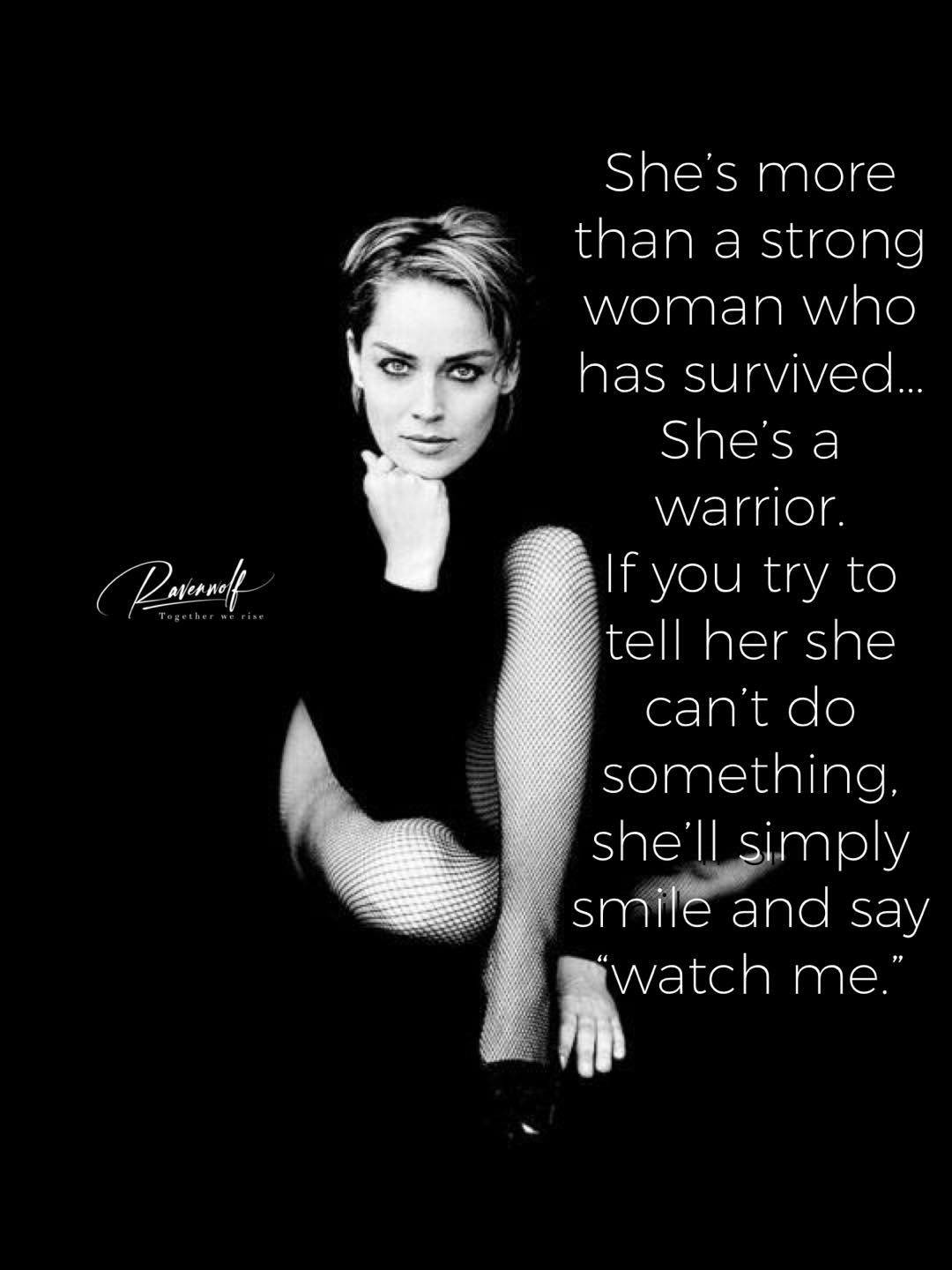 The Ravenwolf - She is not the woman you can control. Not the one you ...