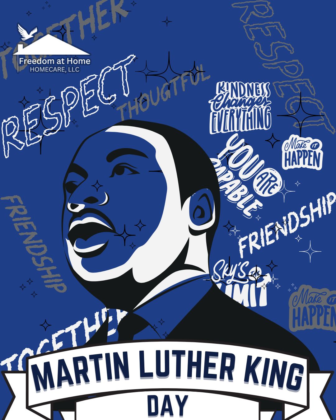 Freedom - Today we honor the legacy of Dr. Martin Luther King Jr. 🤍 ...