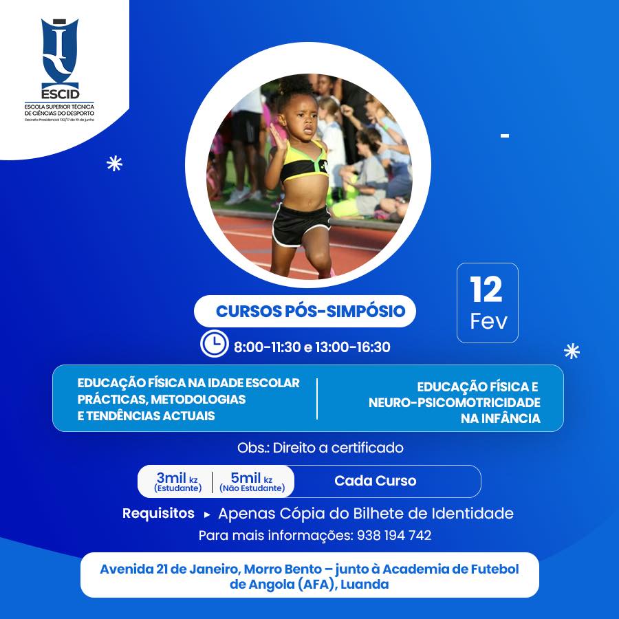 Esc... - Escola Superior Técnica de Ciências do Desporto-ESCID