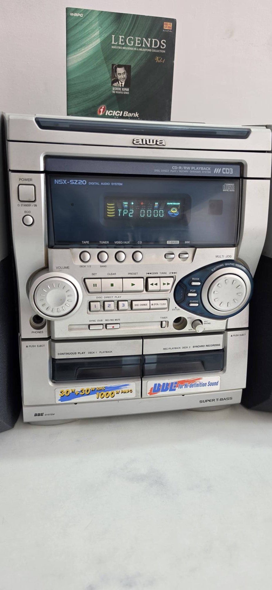 Aiwa nsx-sz20. SOLD 💝 MUMBAI. GENTLEMAN