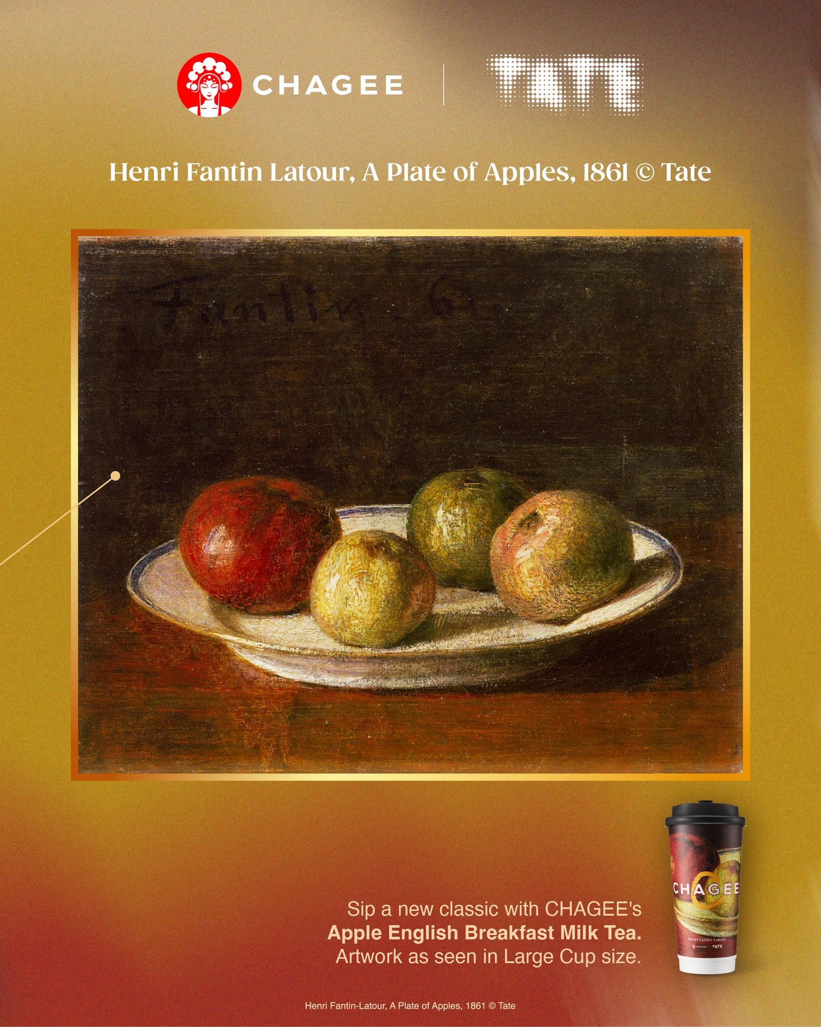 In 1861, French artist Henri Fantin-Latour sat in an English house
