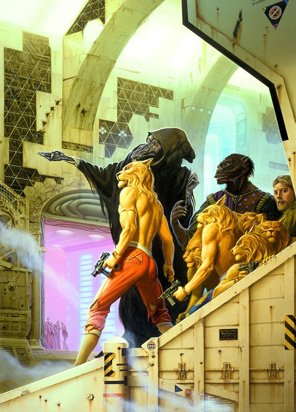Art by Michael Whelan. Pic from ‪Infinite Worlds the Fantastic‬