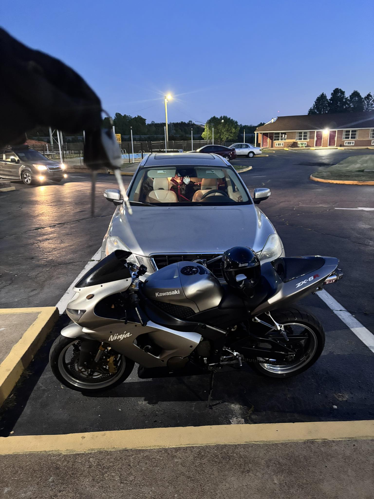 Purchased '05 Kawasaki Ninja ZX-6R with sentimental value