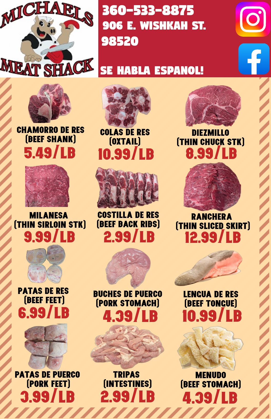 Michaels Meat Shack added a new photo. - Michaels Meat Shack