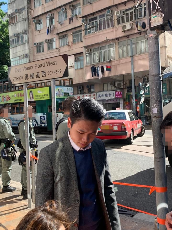 劉天正 Timothy Lau - 今天中午，朝光街及德輔道西交界發生交通意外，電車服務一度受阻。...