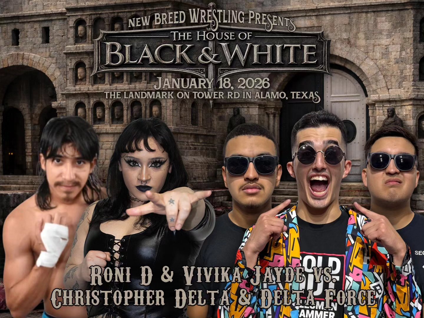 New - ‼️WRESTLING EVENT‼️ 🚨🚨JANUARY 18TH🚨🚨 New Breed Wrestling presents ...