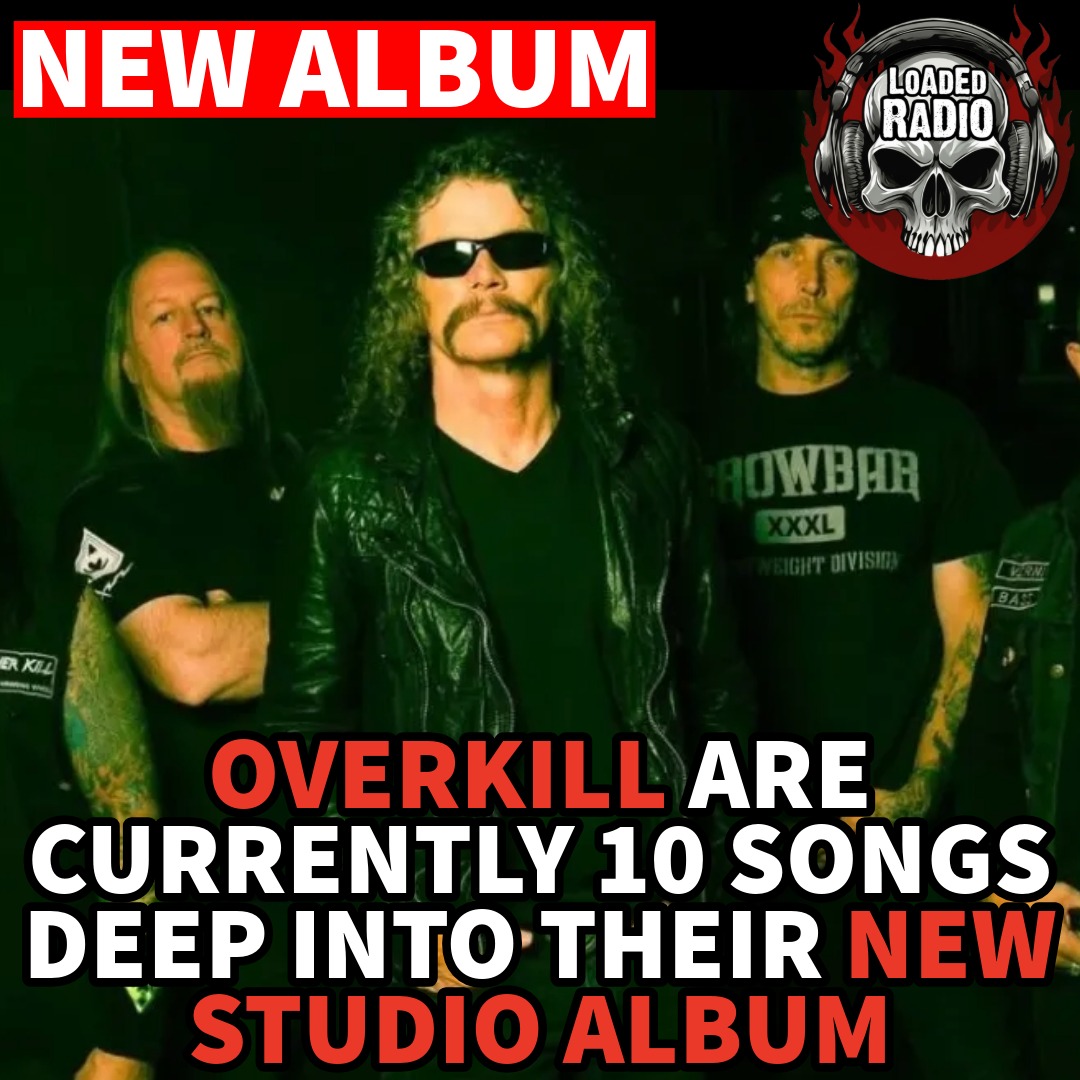 Overkill Has 10 Songs Written for Their Next Album