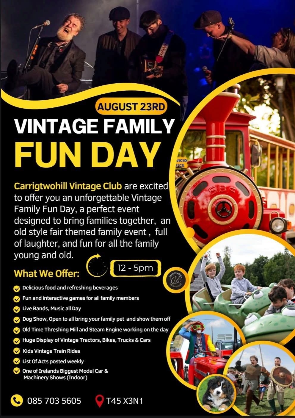 Carrigtwohill Vintage Family Fun Day