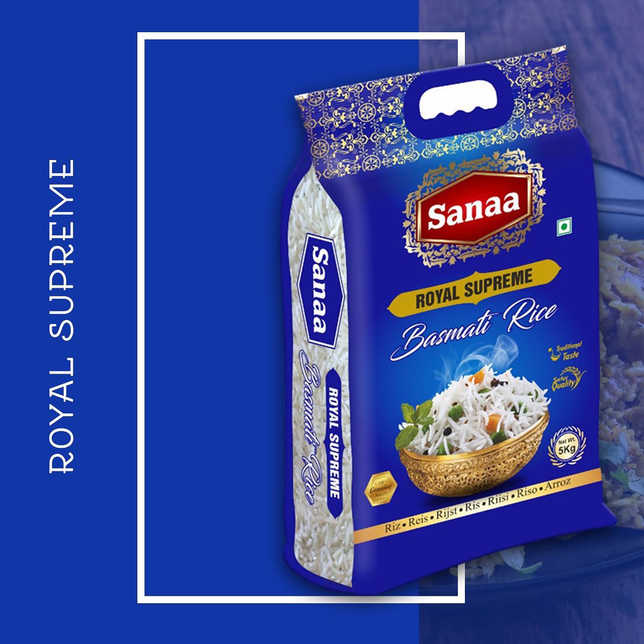 SANAA Royal Supreme Basmati Rice! 🤩... - SHAMA SPICE WORLD | Facebook