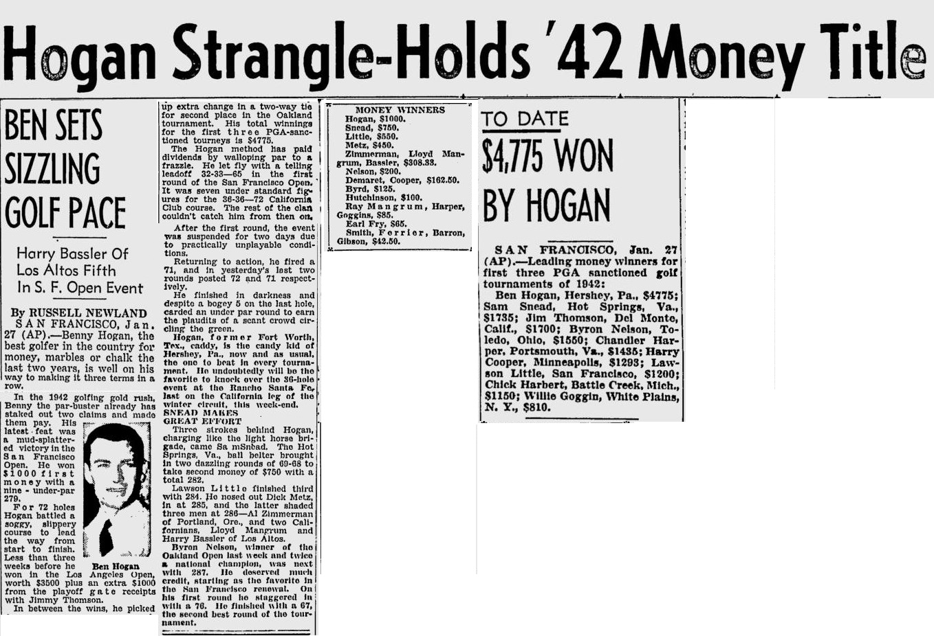 Ben Hogan - Ben Hogan added a new photo.