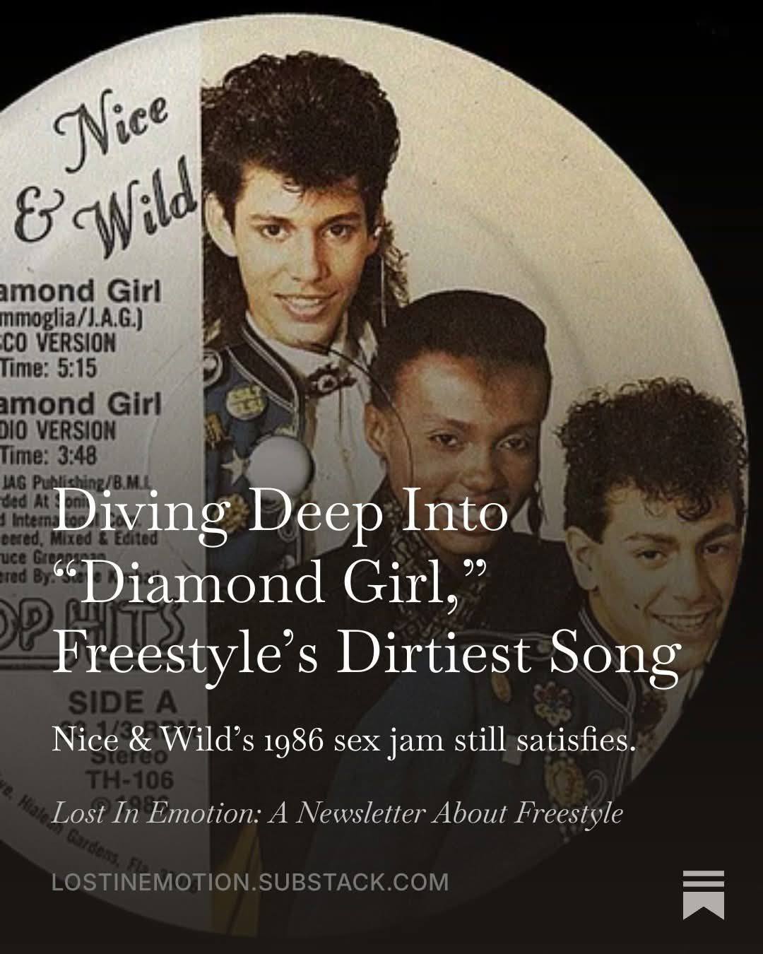 DIAMONDS ARE FOREVER AND SO IS FREESTYLE MUSIC