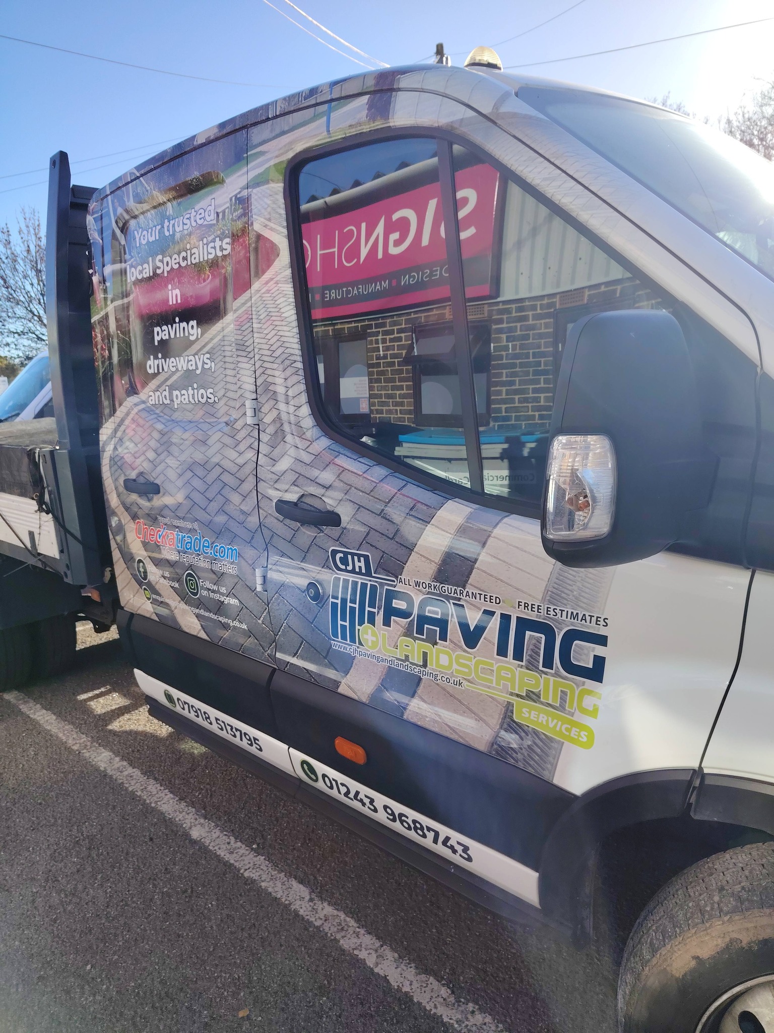The Sign Shop - #storrington #lawnmowing #vansigns #signshopchi # ...