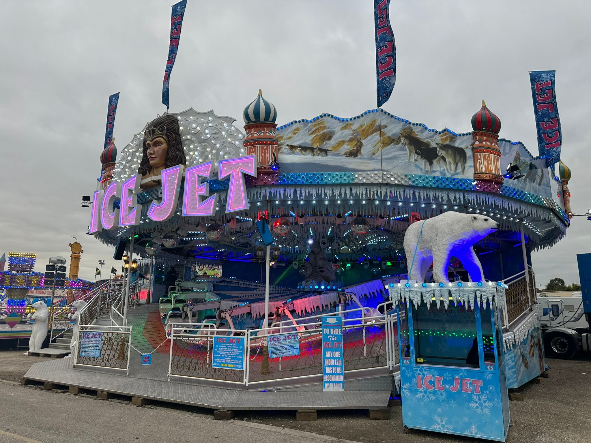 Ice Jet - Ice Jet added a new photo — at Hull Fair.