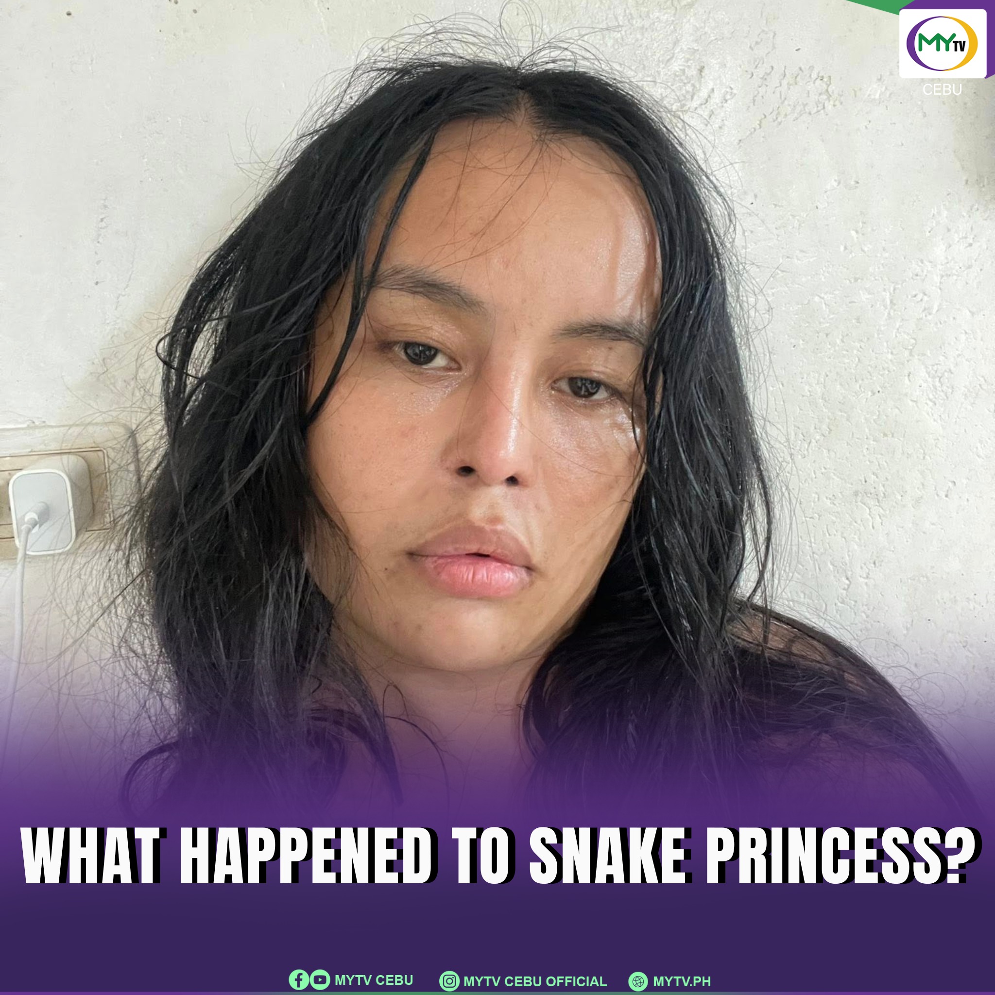 MyTV Cebu - 𝗪𝗛𝗔𝗧 𝗛𝗔𝗣𝗣𝗘𝗡𝗘𝗗 𝗧𝗢 𝗦𝗡𝗔𝗞𝗘 𝗣𝗥𝗜𝗡𝗖𝗘𝗦𝗦? Spiraling... | Facebook