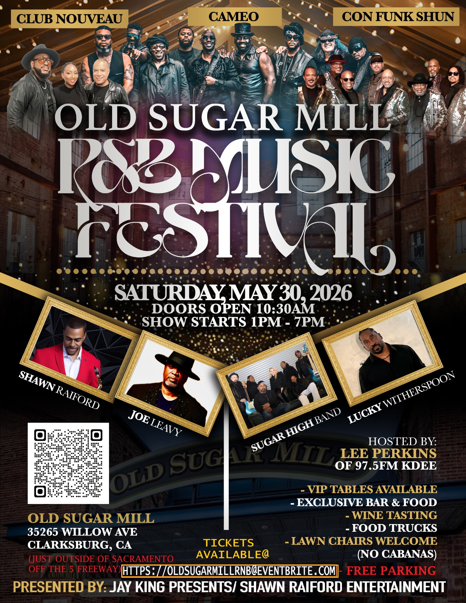 CAMEO - Sacramento, get ready for the funk! The Legends & the