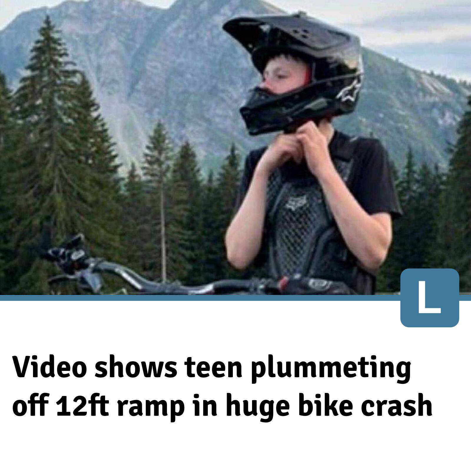 Lincolnshire - Mountain-bike-mad teen Riley Blundell 'braked too late ...