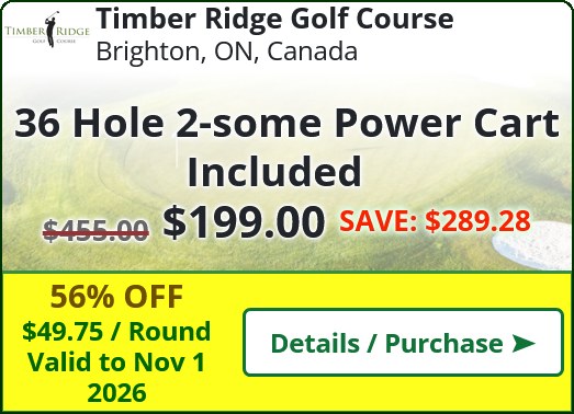 Southern Ontario Golfer - Two for One: Timber Ridge Golf Course ...