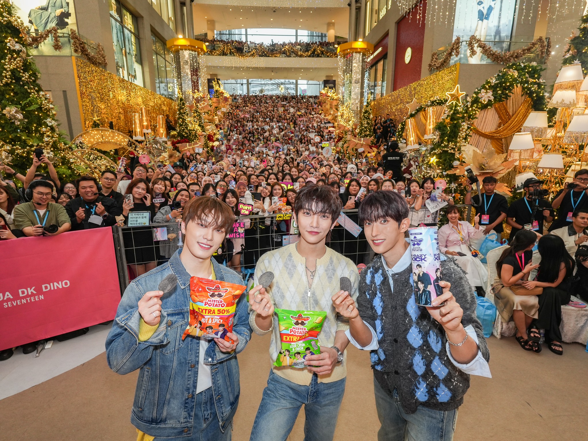 K-POP/アジア seventeen in KL 🇲🇾] Six years later, SEVENTEEN's Joshua, DK & Dino are finally