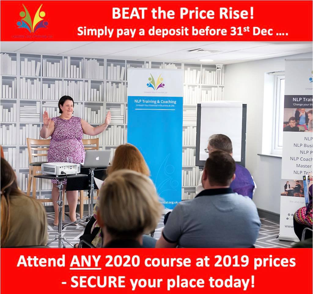 BEAT THE PRICE... - Unleash Your Potential Ltd - NLP Training | Facebook
