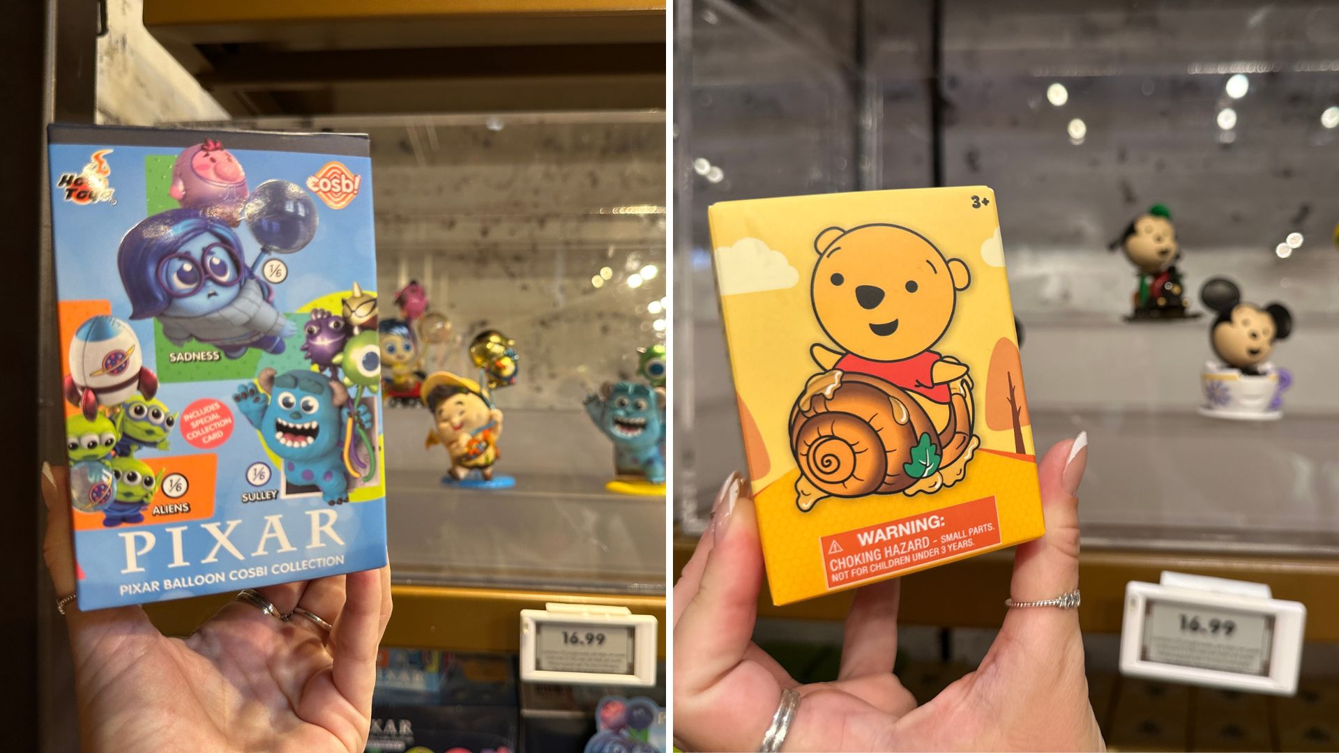 Blind Box Pixar Characters with Balloons, Classic Characters in