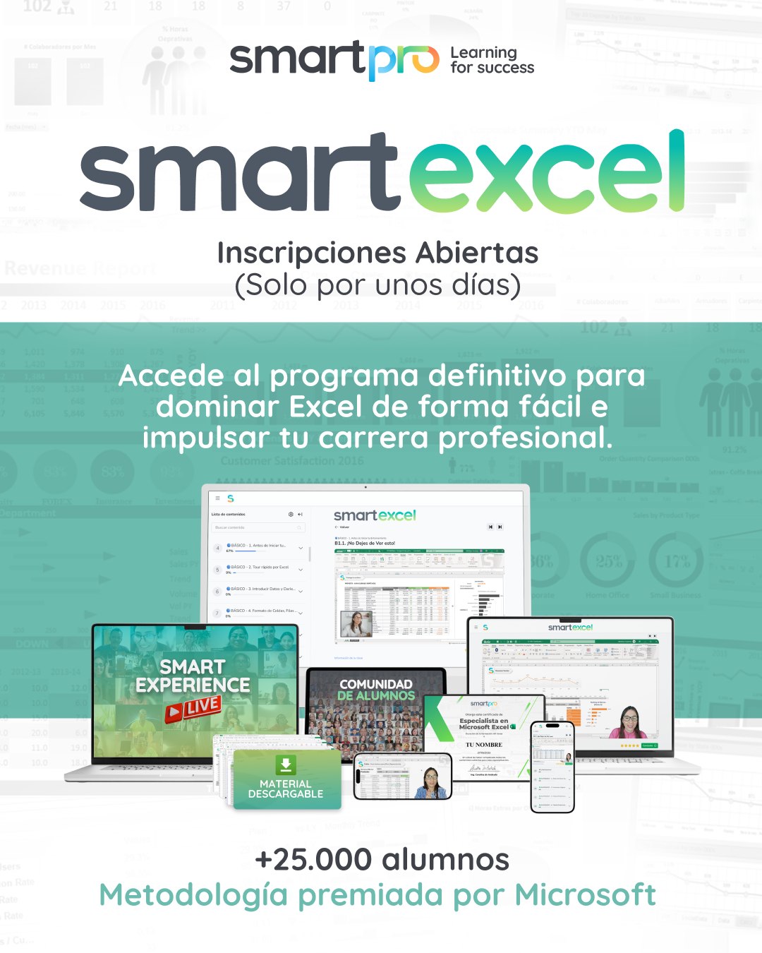 😏 ¿Sabías que podías mover las Columnas... - SMARTpro Academy | Facebook