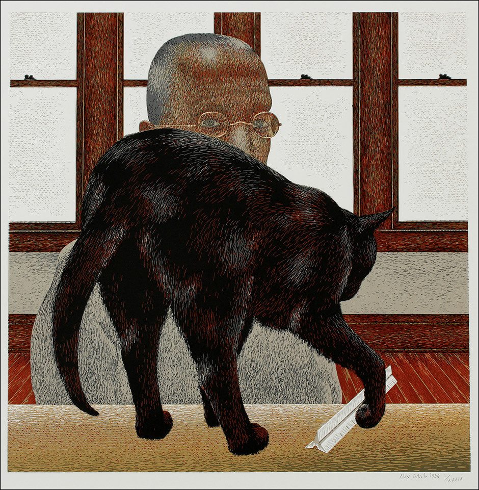 オノダマサノリ ONODA MASANORI「BLACK CAT」 Stay safe out there this #FridayThe13th 🐈‍⬛ 🎨: Maeda Masao