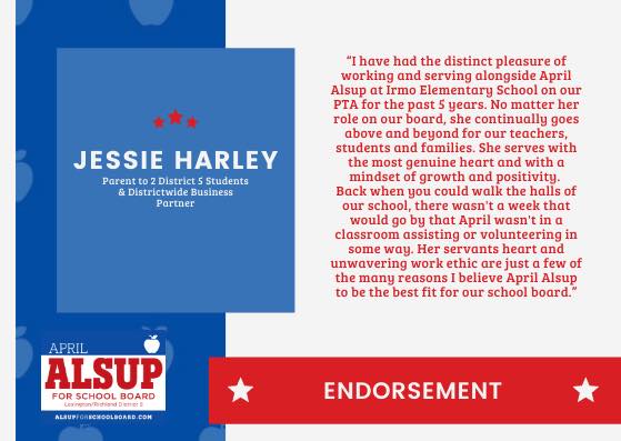 Alsup For School Board