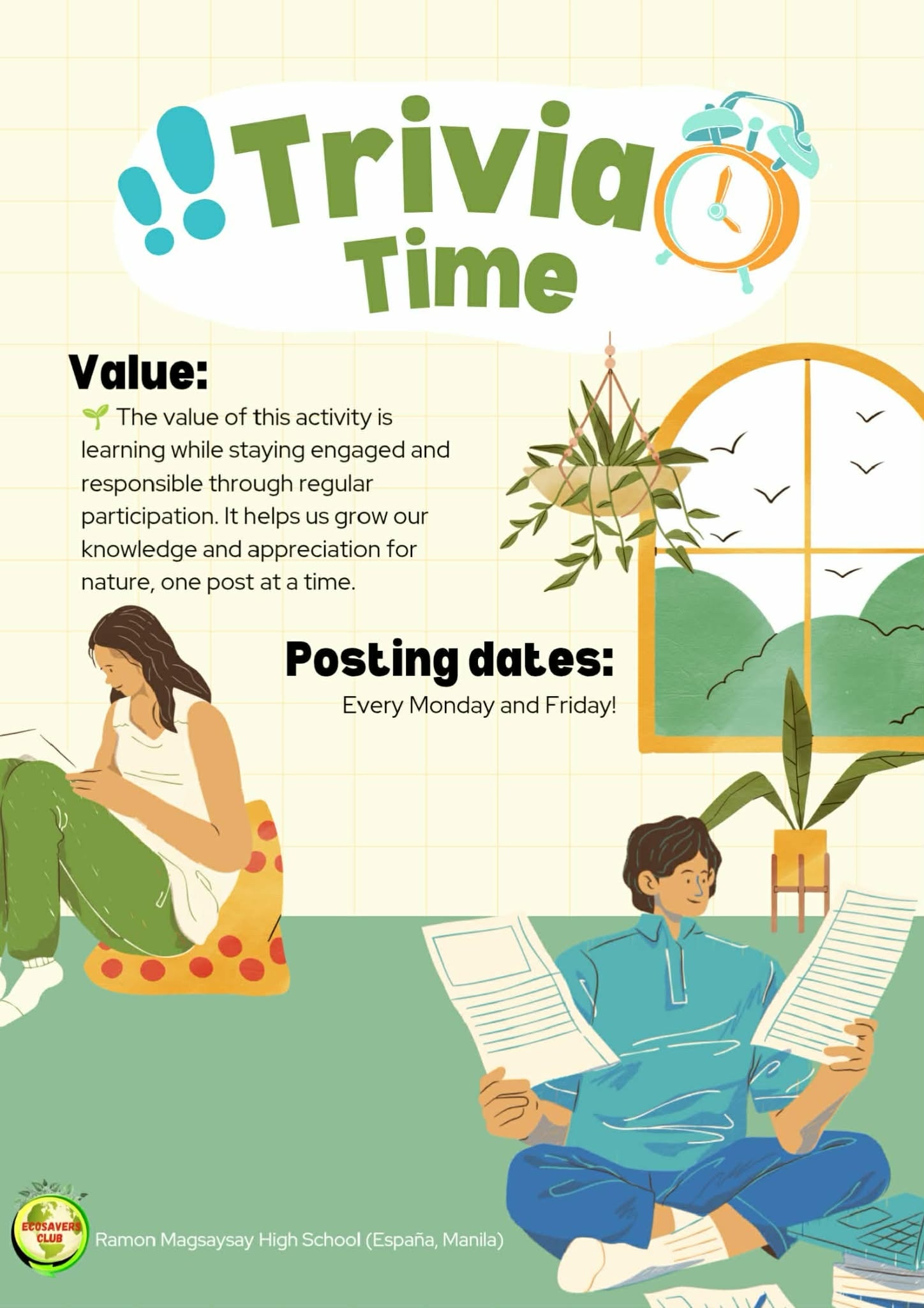 RMHS FHP & Ecosavers Club | Manila
