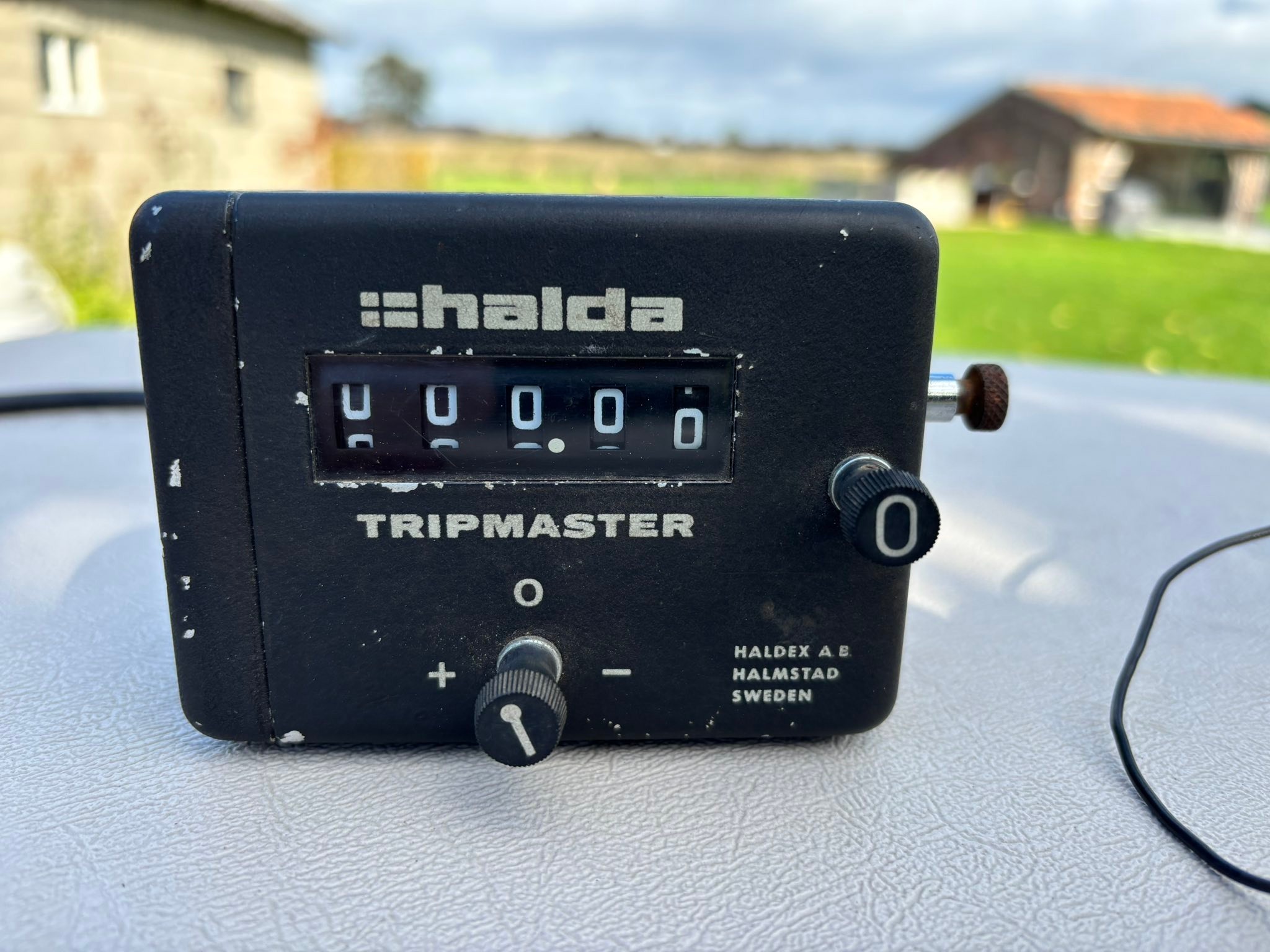 Halda Twinmaster for sale, vintage rallye equipment