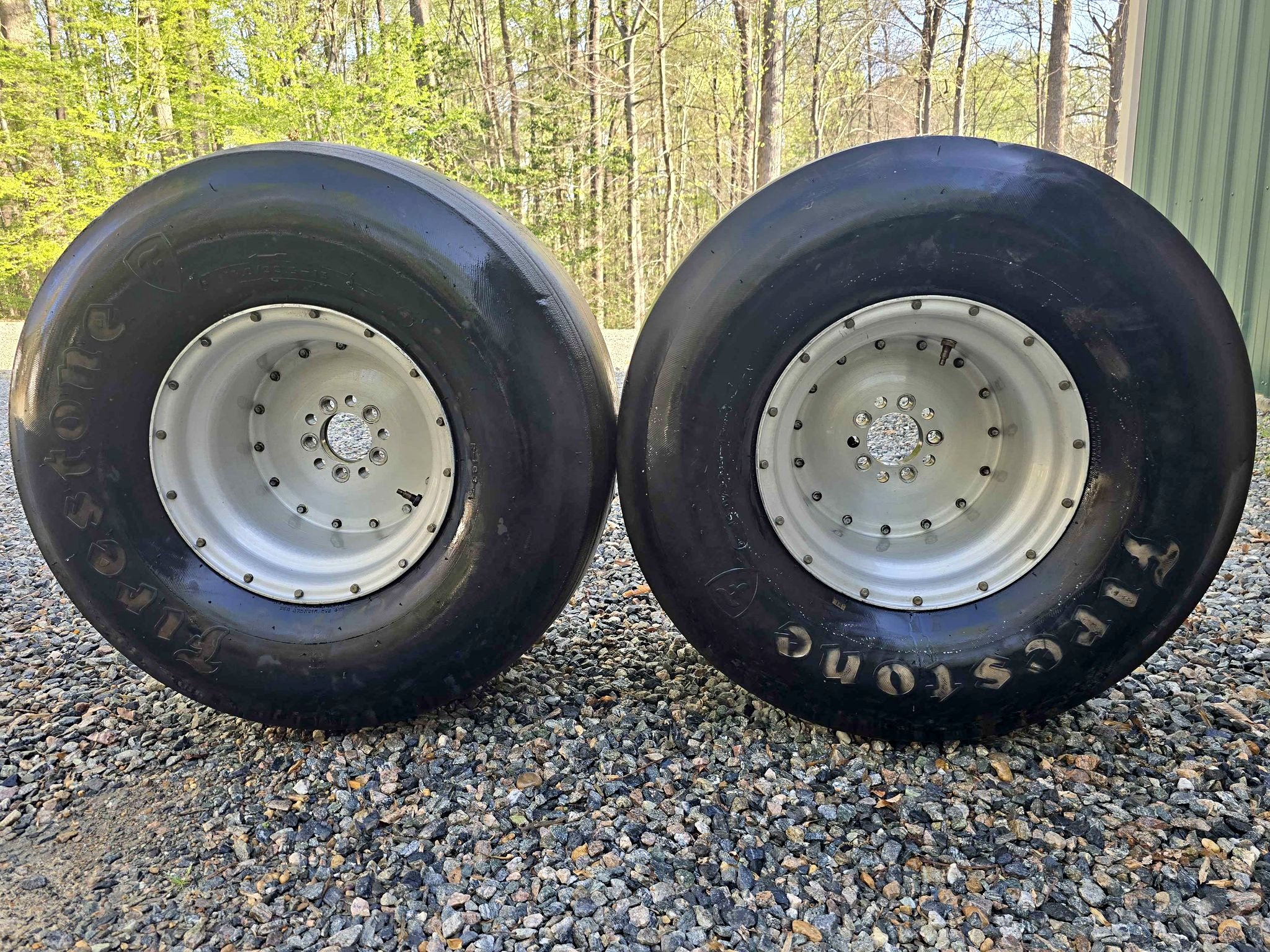 Vintage Cragar Super Trick drag racing rear wheels with Vintage ...