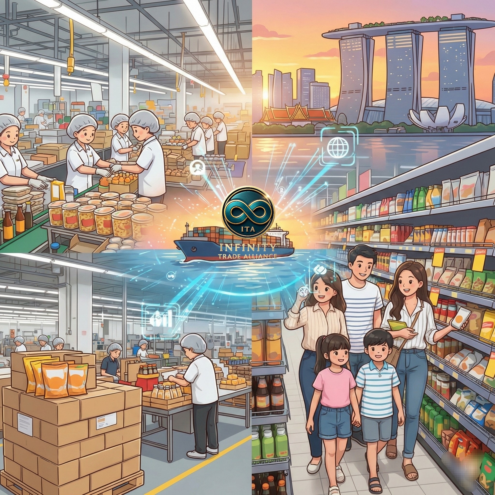ITA Export Partnar - ส่งออกสินค้าไทยไปสิงคโปร์ | Central Region Singapore