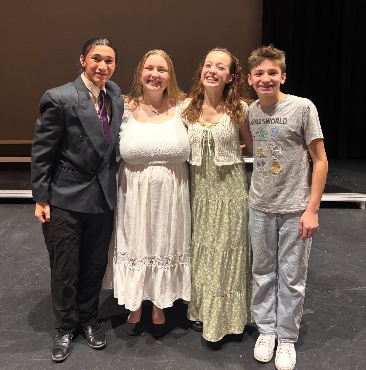 Theatre - Mike played by Dakota Shay, Izzy Rhodes as Katherine, Ellie ...