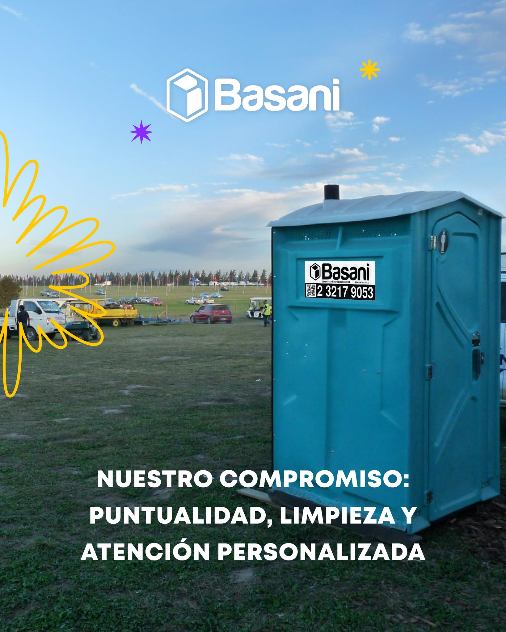 Basani Chile - arriendo baños químicos | Santiago