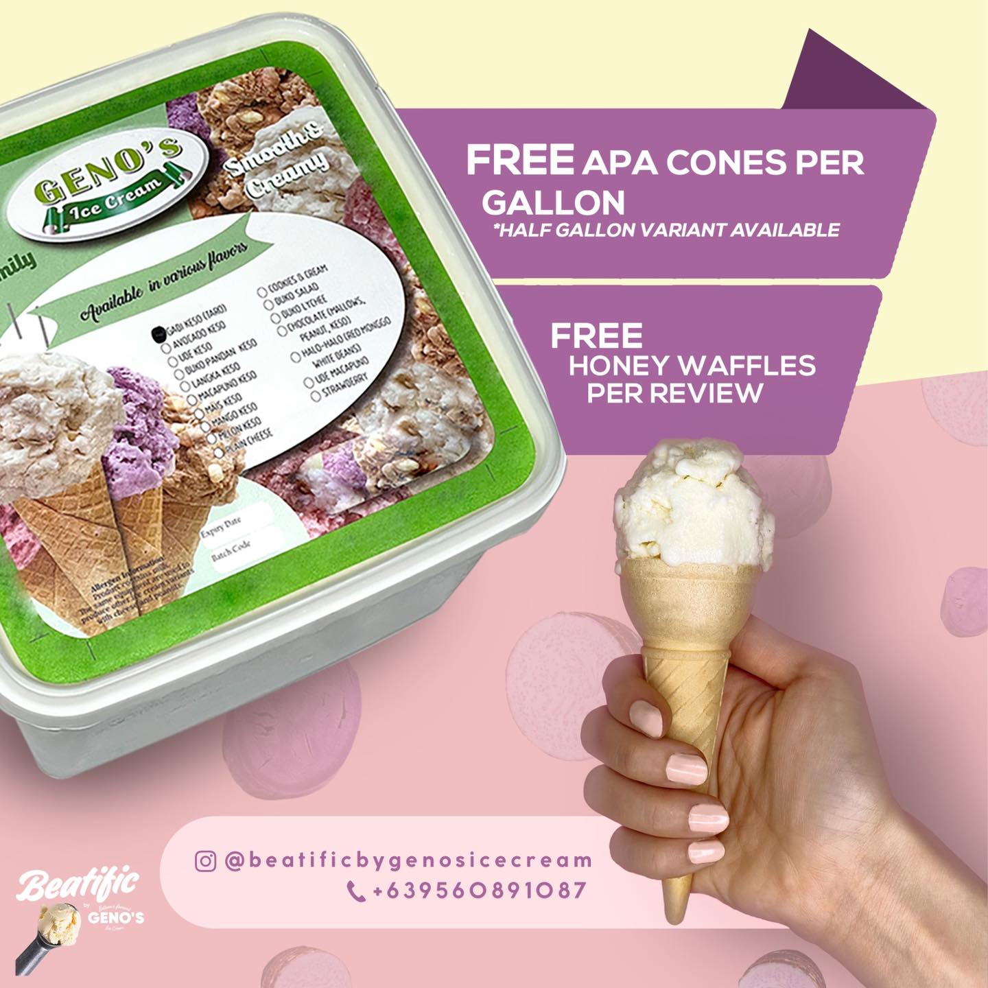 Beatific by Geno's Ice Cream | Quezon City