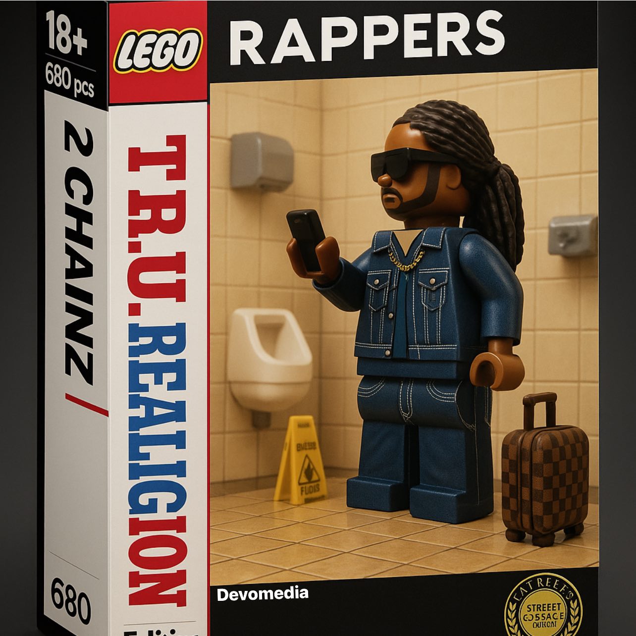Lego Rappers: the 2 chainz “T.R.U. realigion” edition 🤔 #2chainz