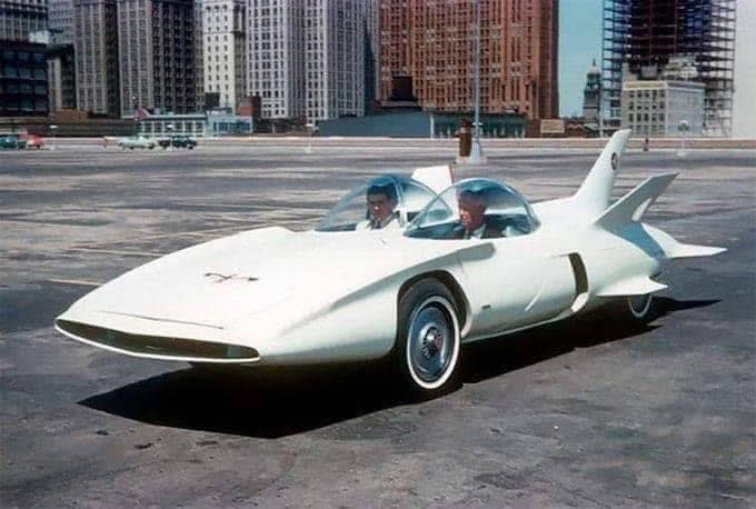 1958 General Motors Firebird III concept car. It was the third in
