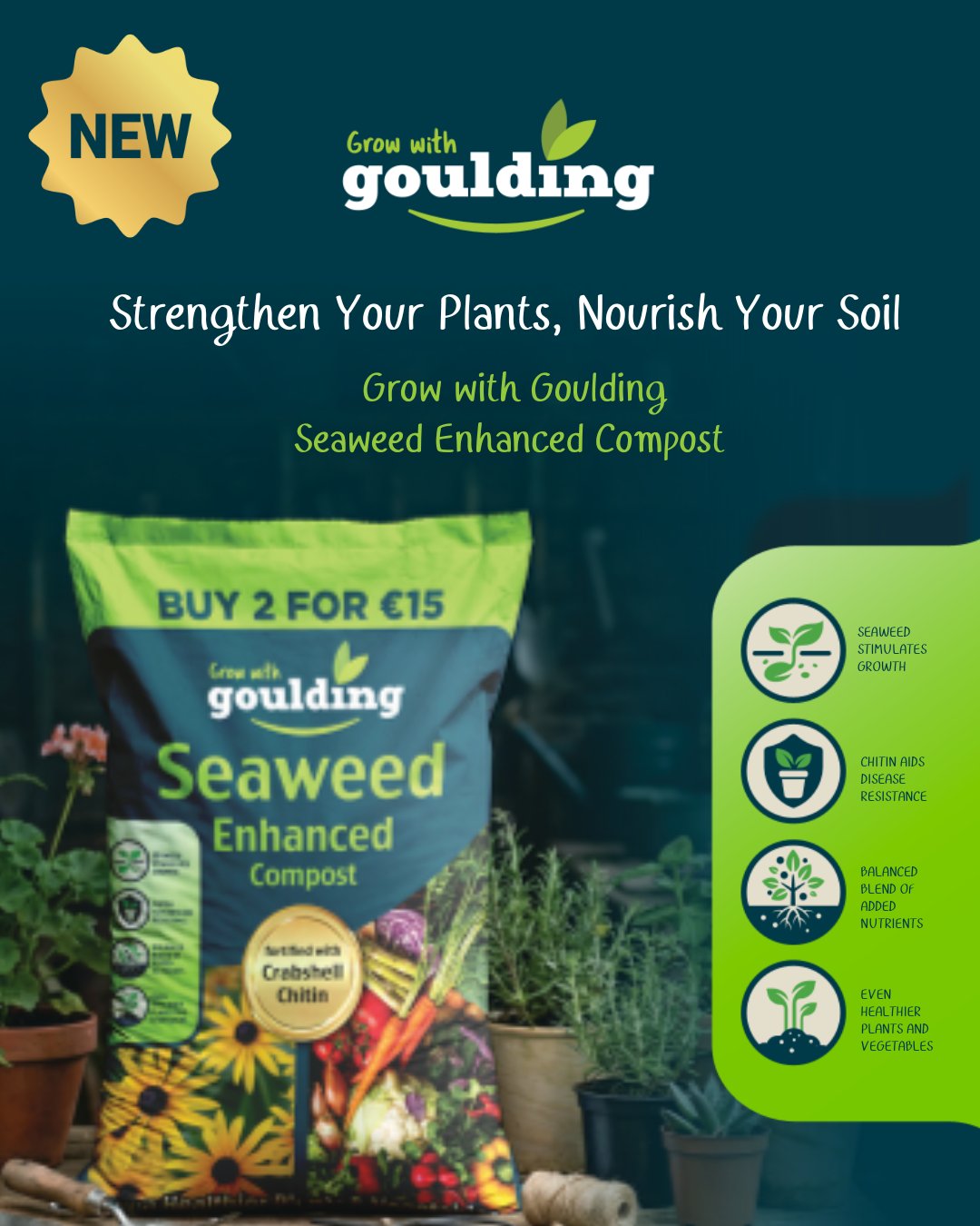 Archers - 🌿 Grow with Goulding – Seaweed Enhanced Compost... | Facebook