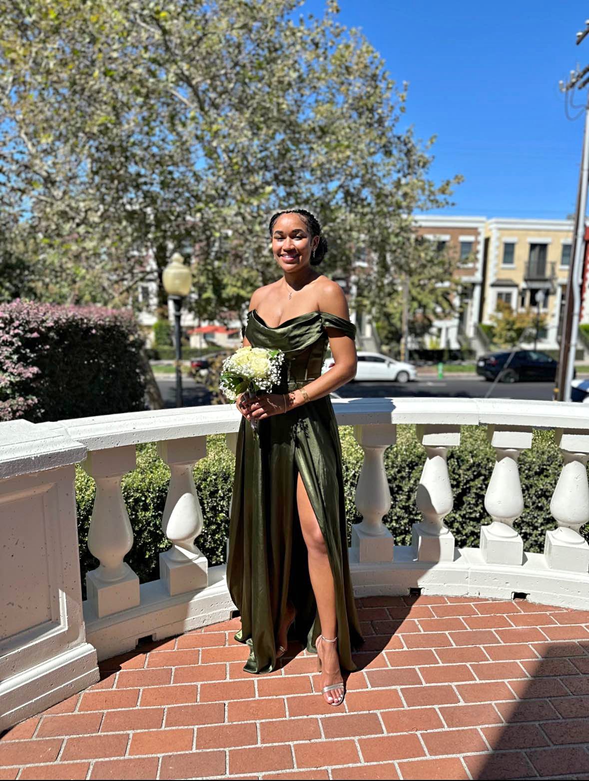 brown long tight dress Phylis Off The Shoulder Maxi | Chocolate | Womens Feminine lace slip dress Excellent stretching ensures fit Sleeveless Button Front Fitted Color:chiffon color
