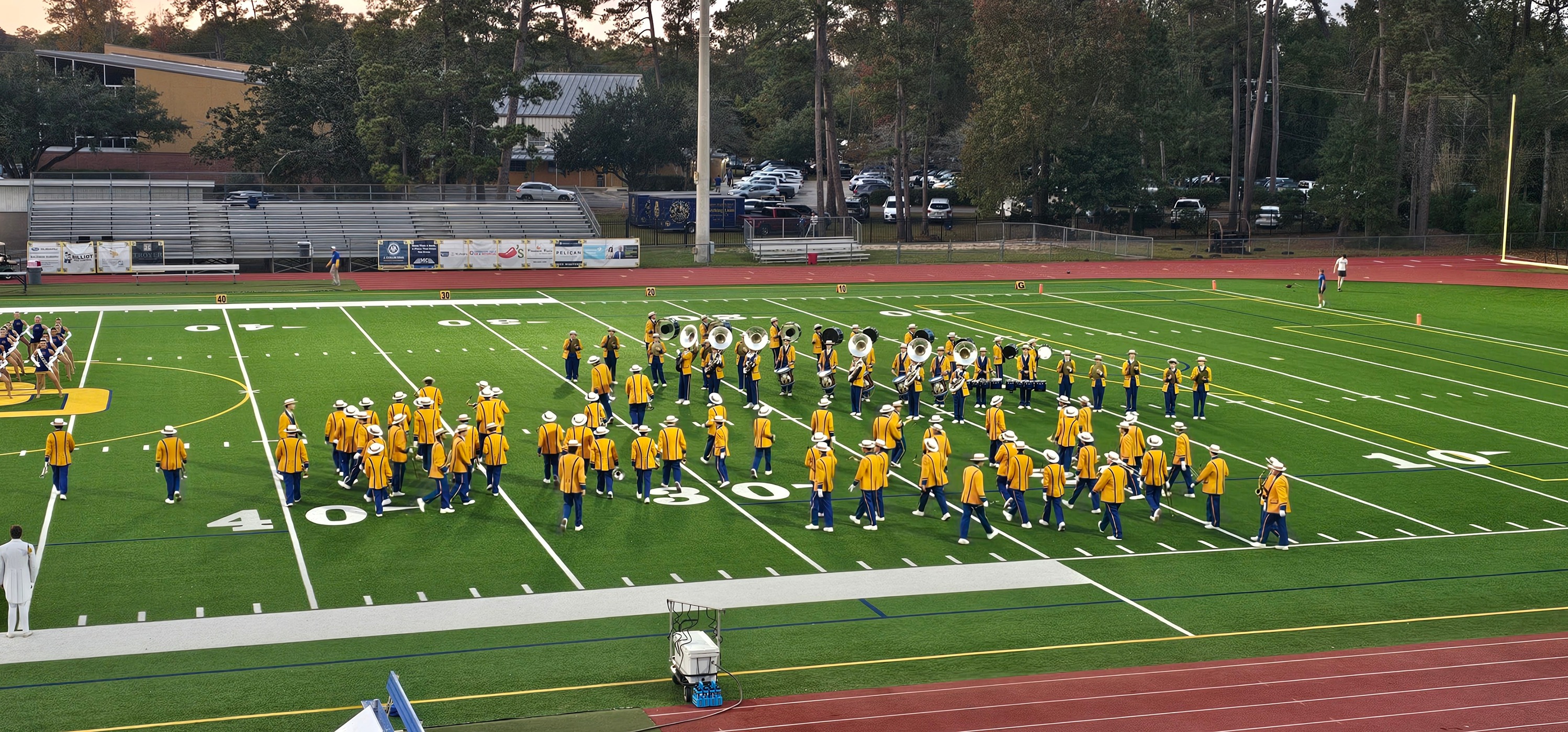 St. Paul's Marching Wolves and Golden Blues