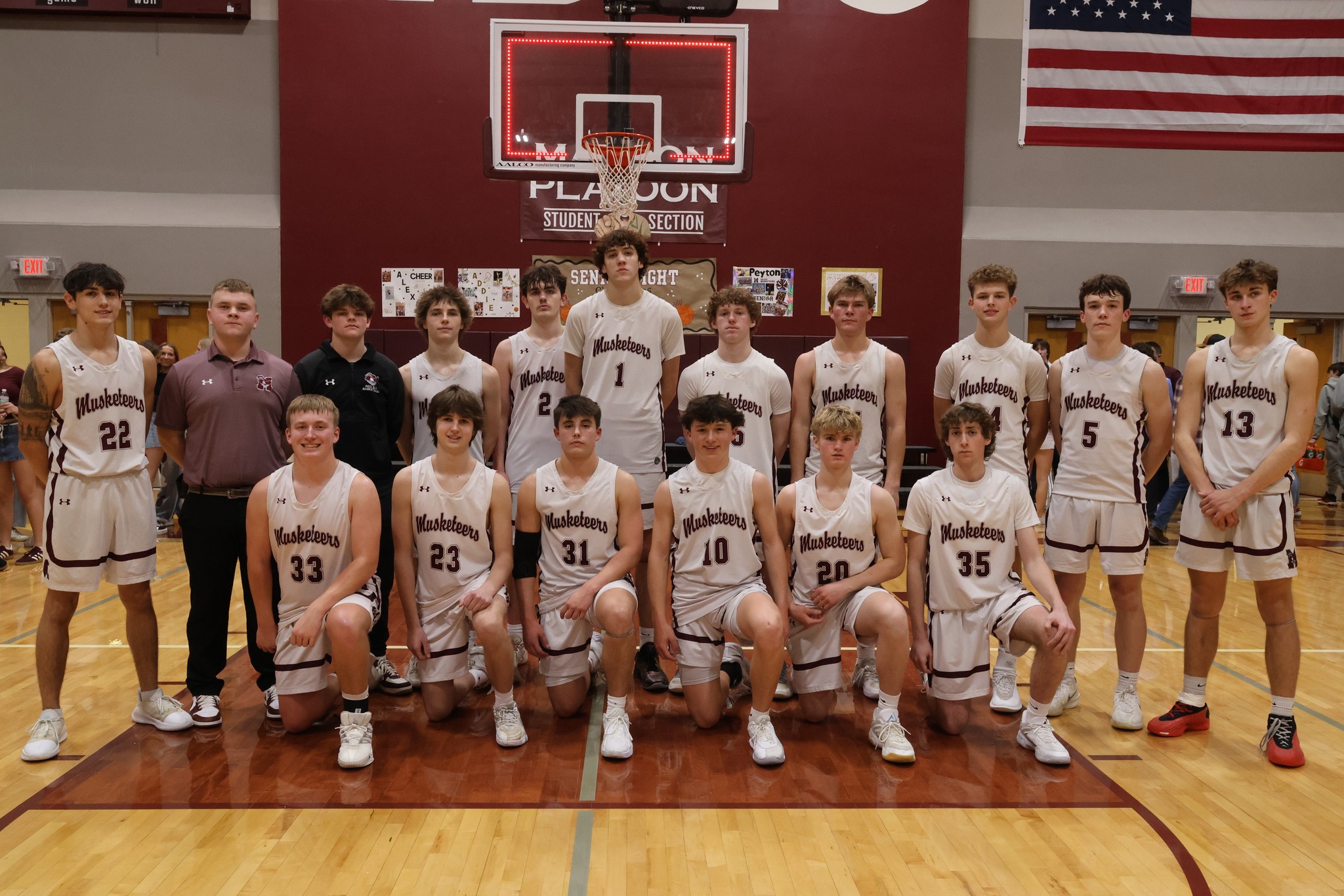 RBHS Musketeer Basketball & Cheerleaders 2025-26