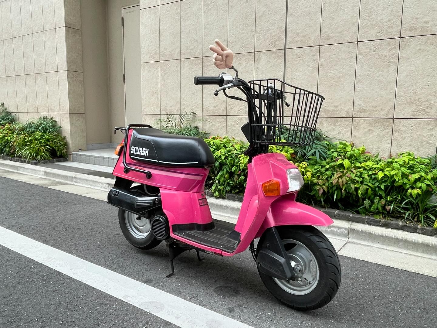 1983 HONDA SQUASH SOLD OUT 12Vセル付き、当時のオプションが付いた 