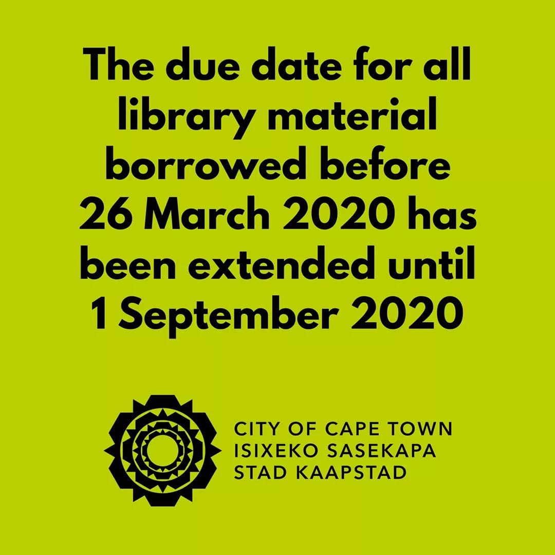 We trust you are well. By way of an... - Edgemead Library