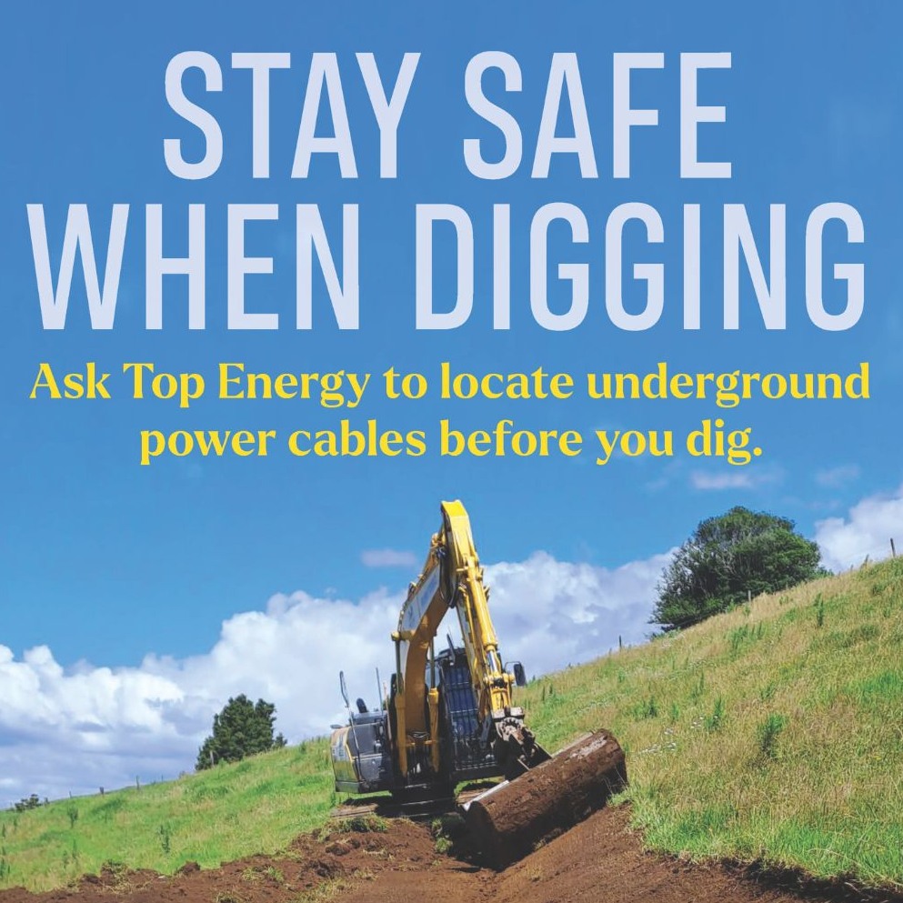 Top - 🚧STAY SAFE WHEN DIGGING🚧 Ask Top Energy to locate underground ...