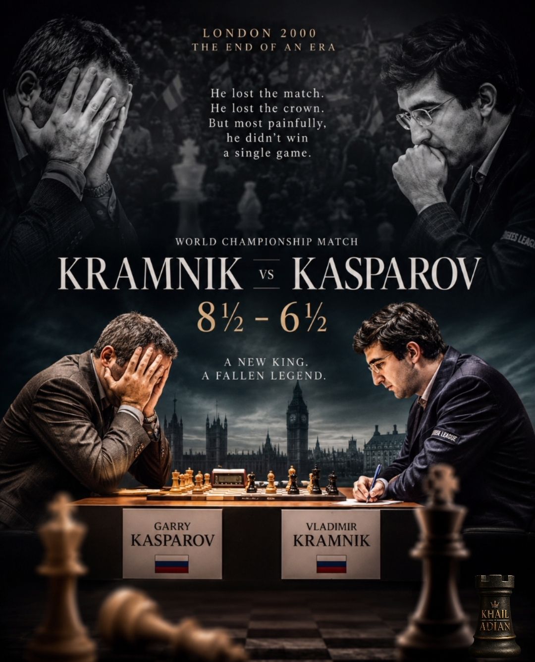 How did Vladimir Kramnik outplay Garry Kasparov in the 2000 world