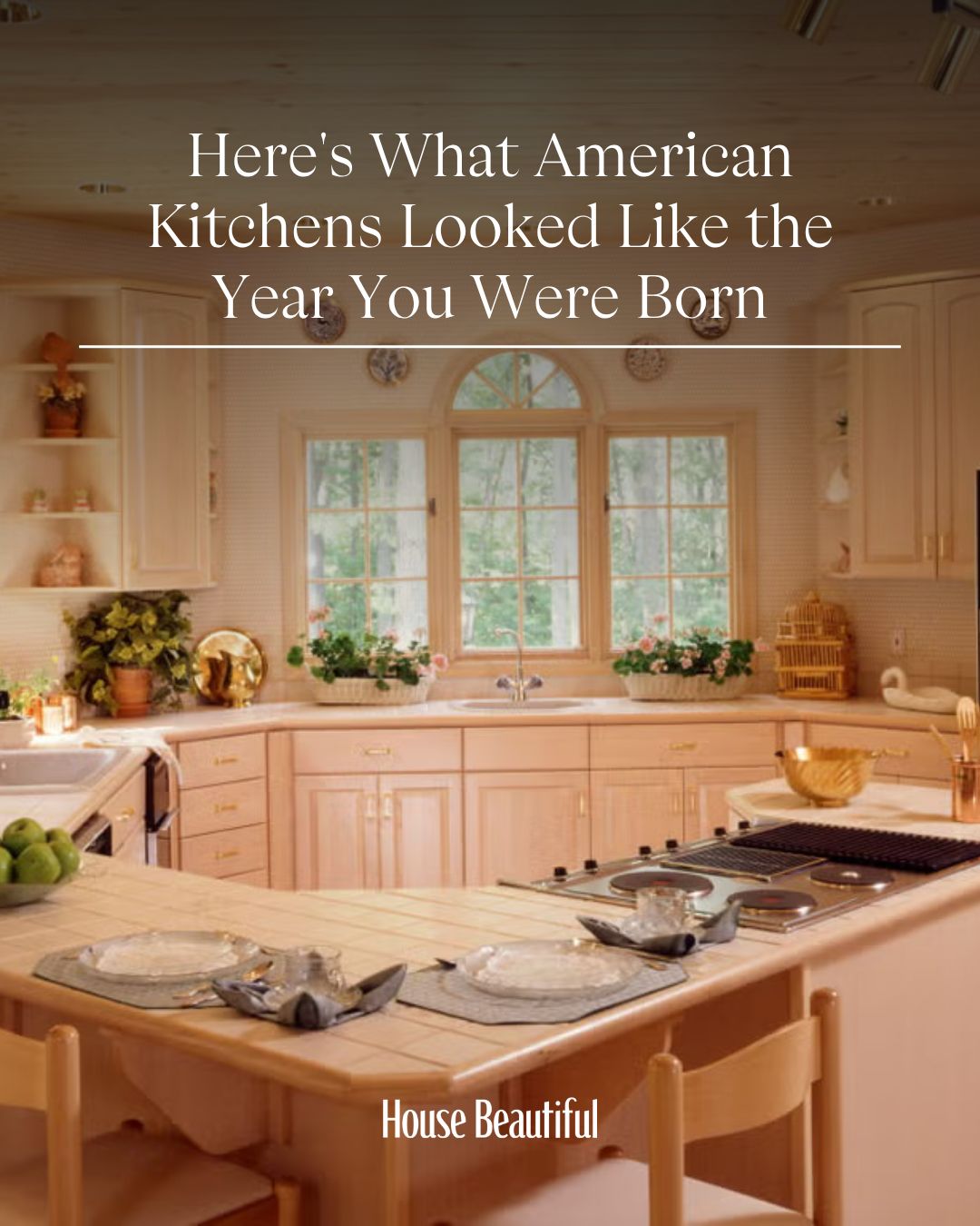 Take a spin through a century of kitchen design history.