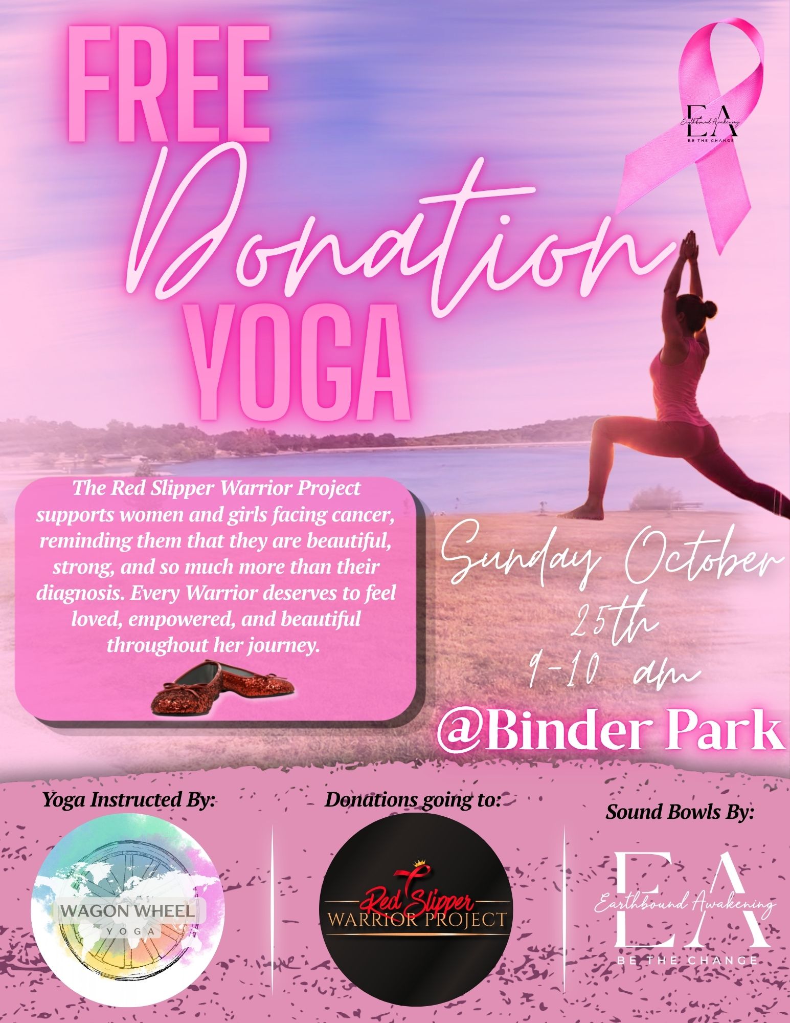 Stronger Together: A Pink October Flow- FREE Donation Yoga for The Red ...